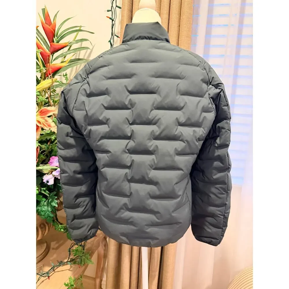 Uniqlo PUFFTECH Jacket, Non Quilted, in Dark Green